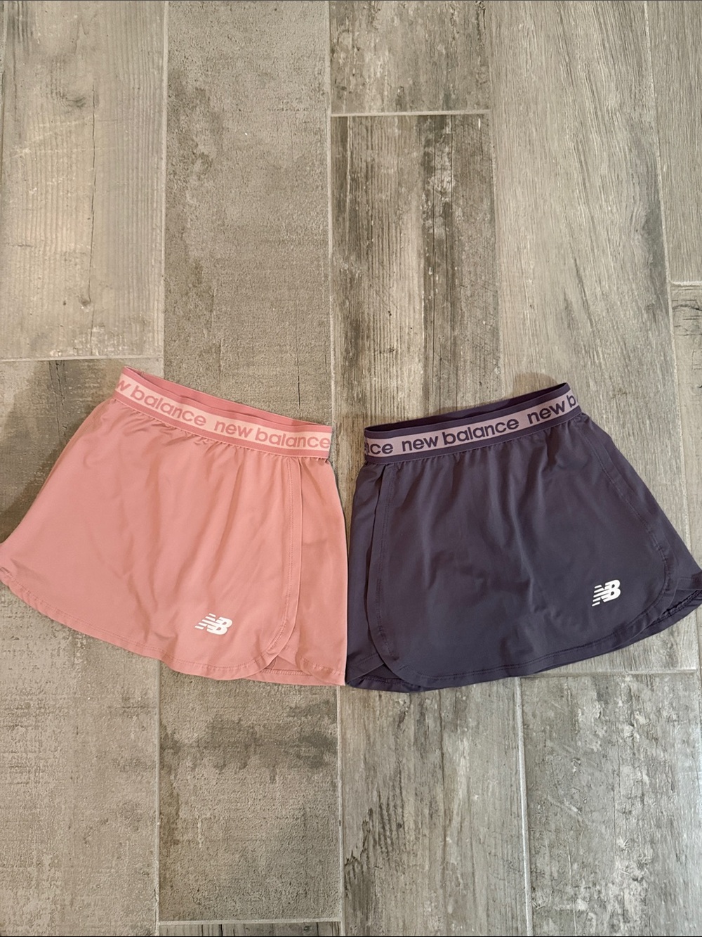New Balance Athletic Skorts - Pink & Navy